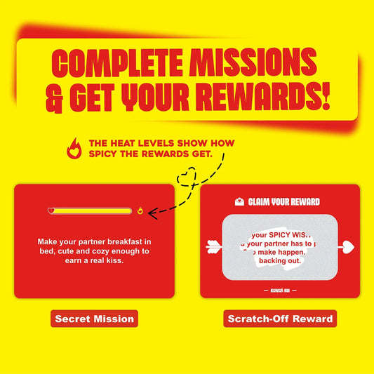 CUPID'S MISSION:54 SCRATCH-OFF MISSIONS OF LOVE KAWAII KOI