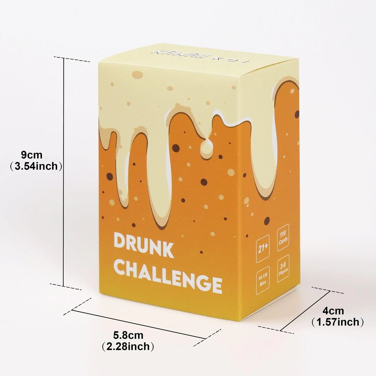 DRUNK CHALLENGE: Size Chart