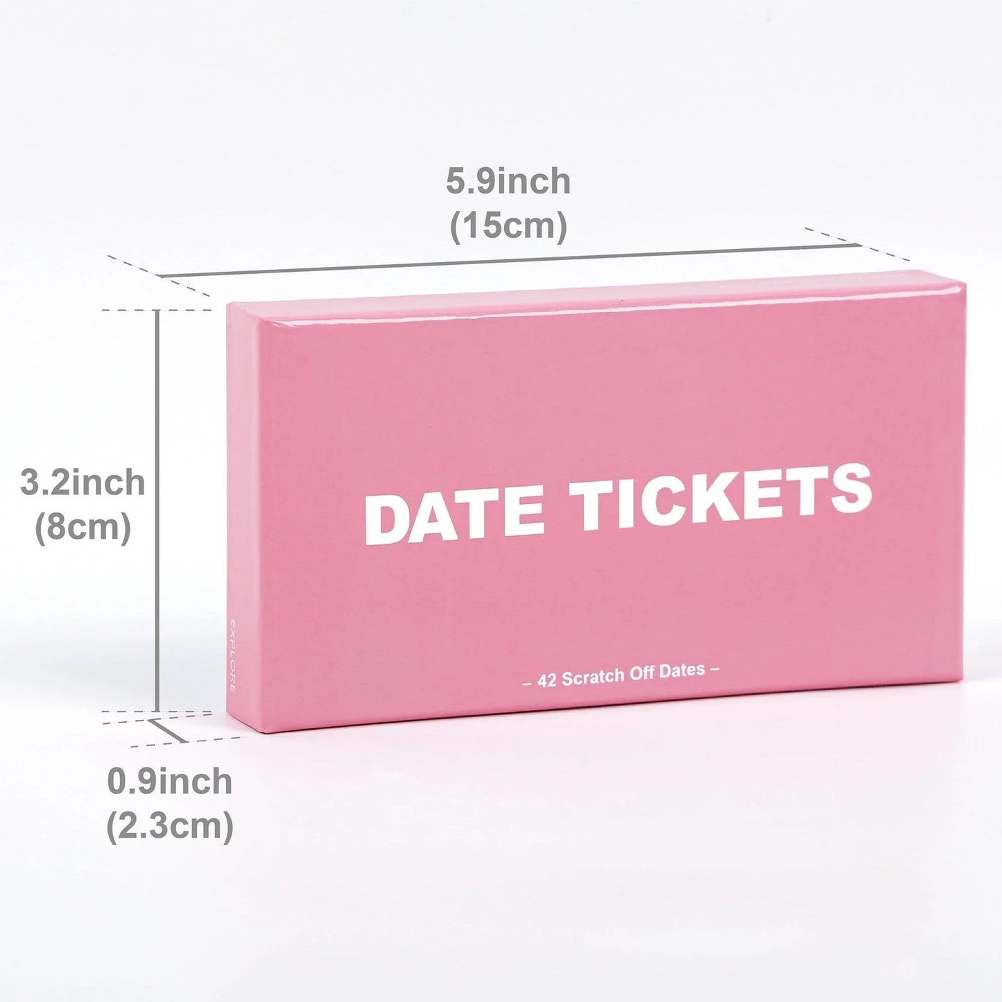 DATE TICKETS Size Details