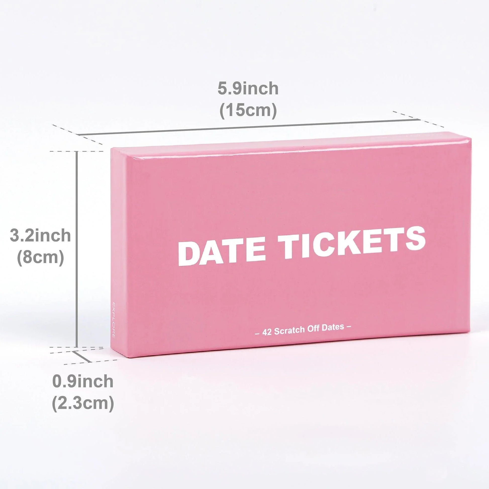DATE TICKETS Size Details