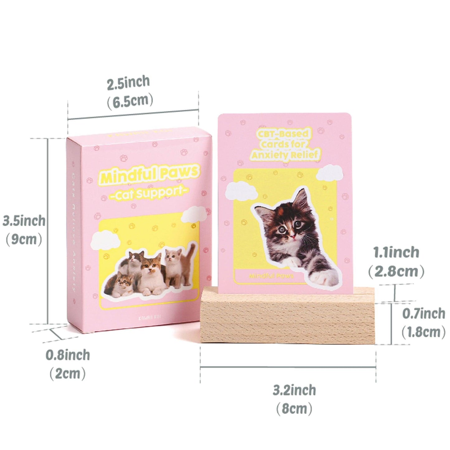 Mindful Paws - Cat Support Size Details