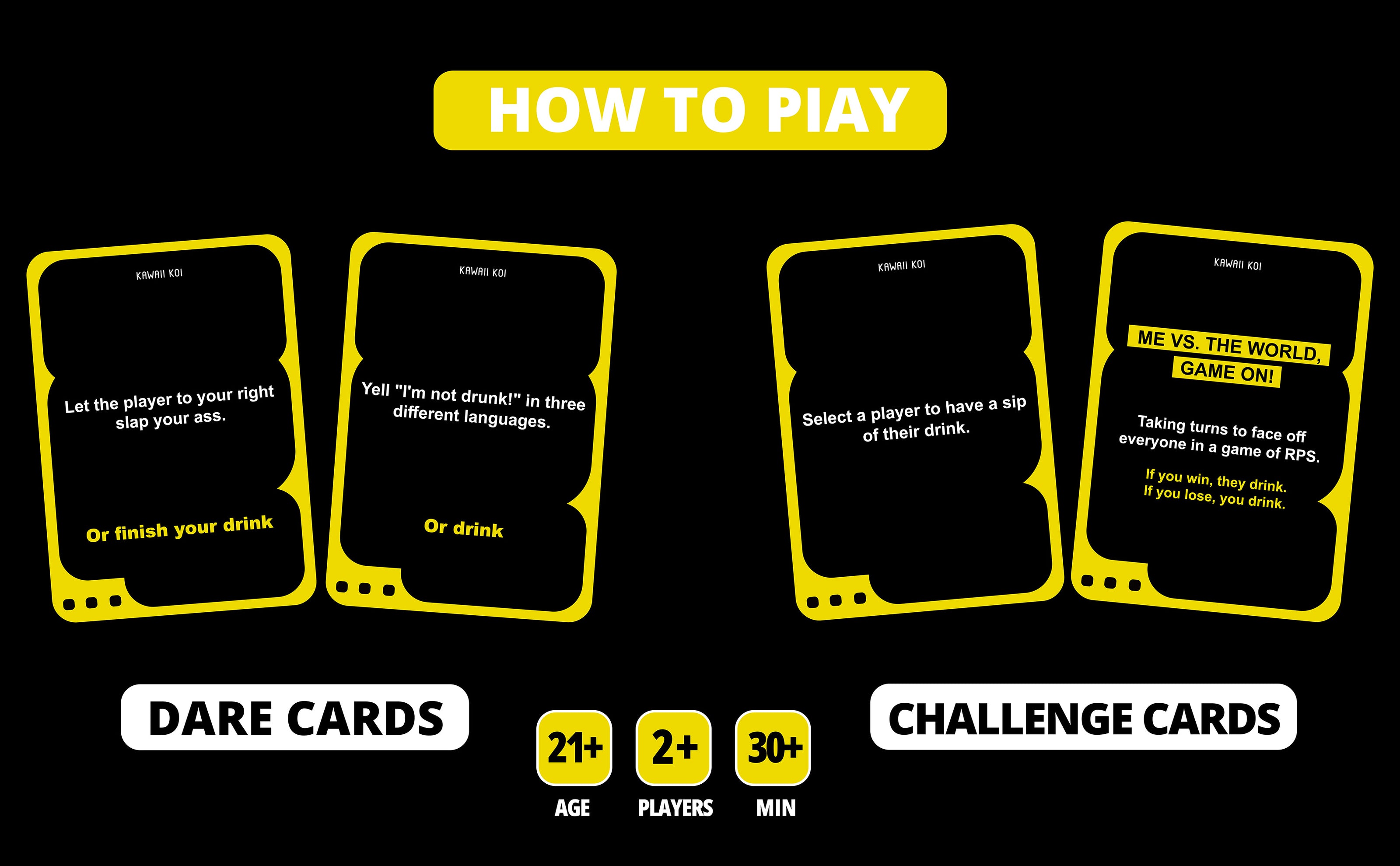 I'M NOT DRUNK: Card Details