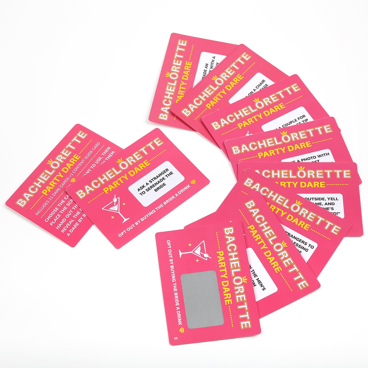 SCRATCH OFF DARE CARDS FOR GIRLS NIGHT