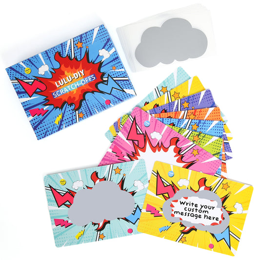 LULU DIY SCRATCH OFFS: MAKE YOUR OWN SCRATCH-OFFS PRIZES