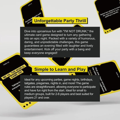 I'M NOT DRUNK: Dive into the uproarious drinking game