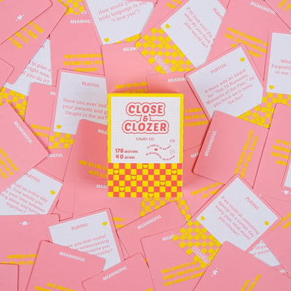 CLOSE & CLOZER Card Content