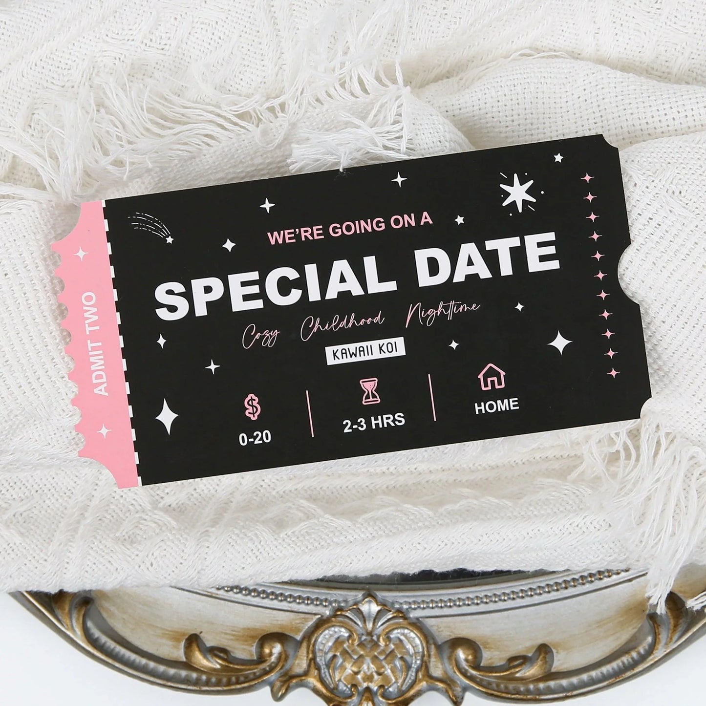 DATE TICKETS Product Details