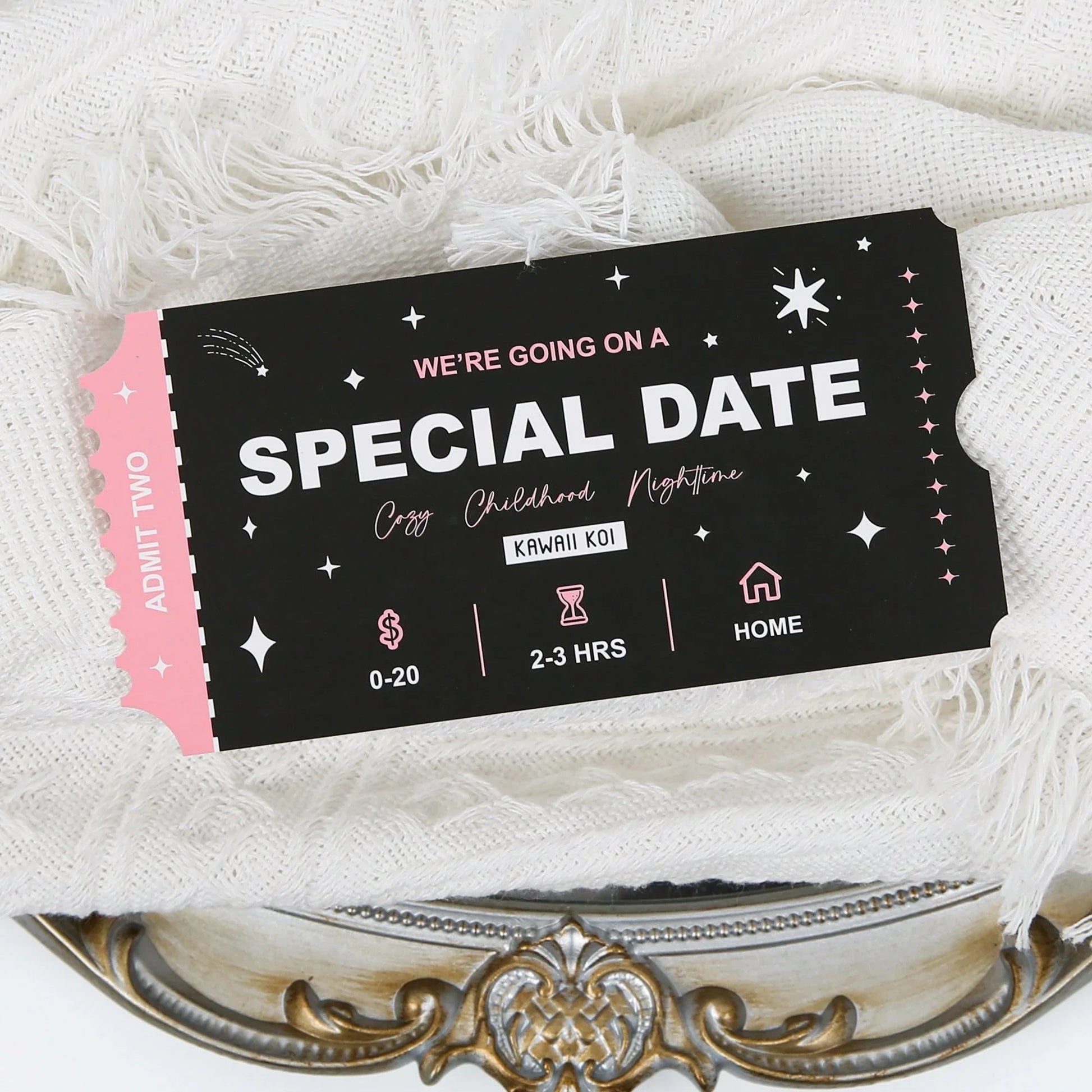 DATE TICKETS Product Details