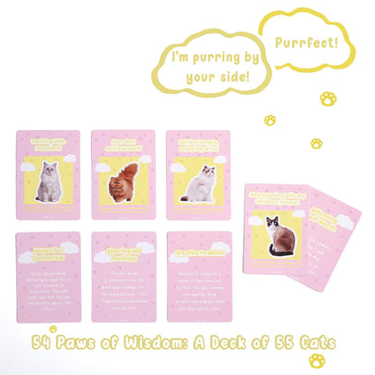 Mindful Paws - Cat Support: Heartwarming affirmations from cats to heal your soul.