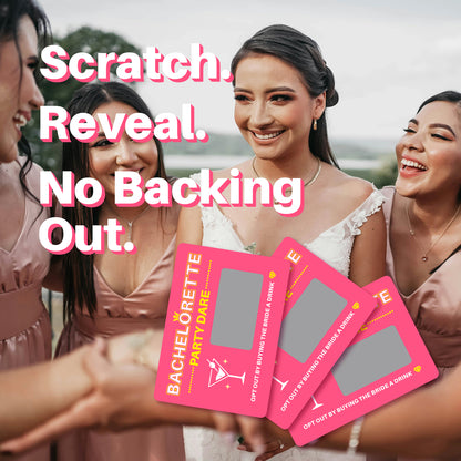SCRATCH OFF DARE CARDS FOR GIRLS NIGHT