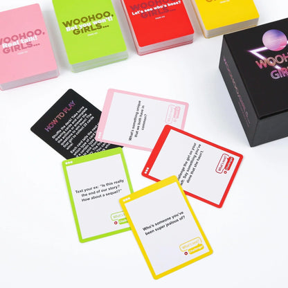 WOOHOO, GIRLS... Card Content
