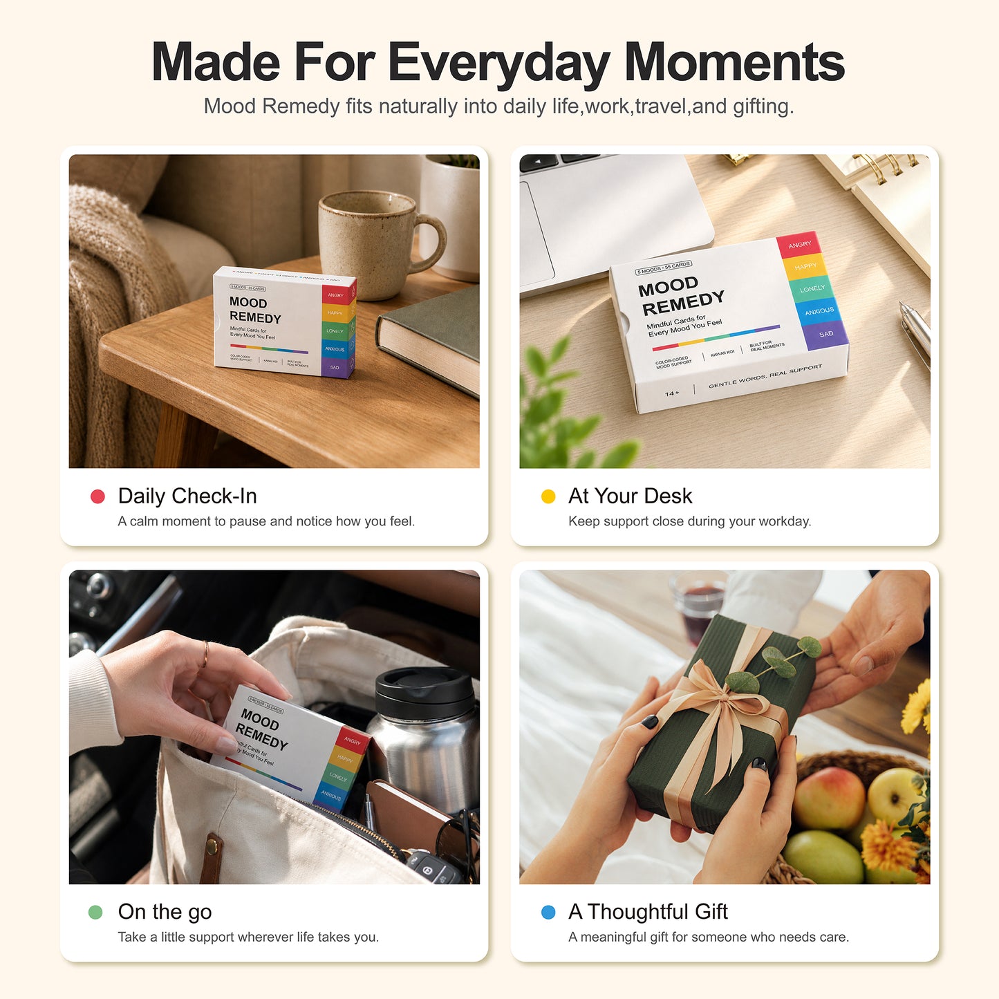 MOOD REMEDY: MINDFUL CARDS FOR EVERY MOOD