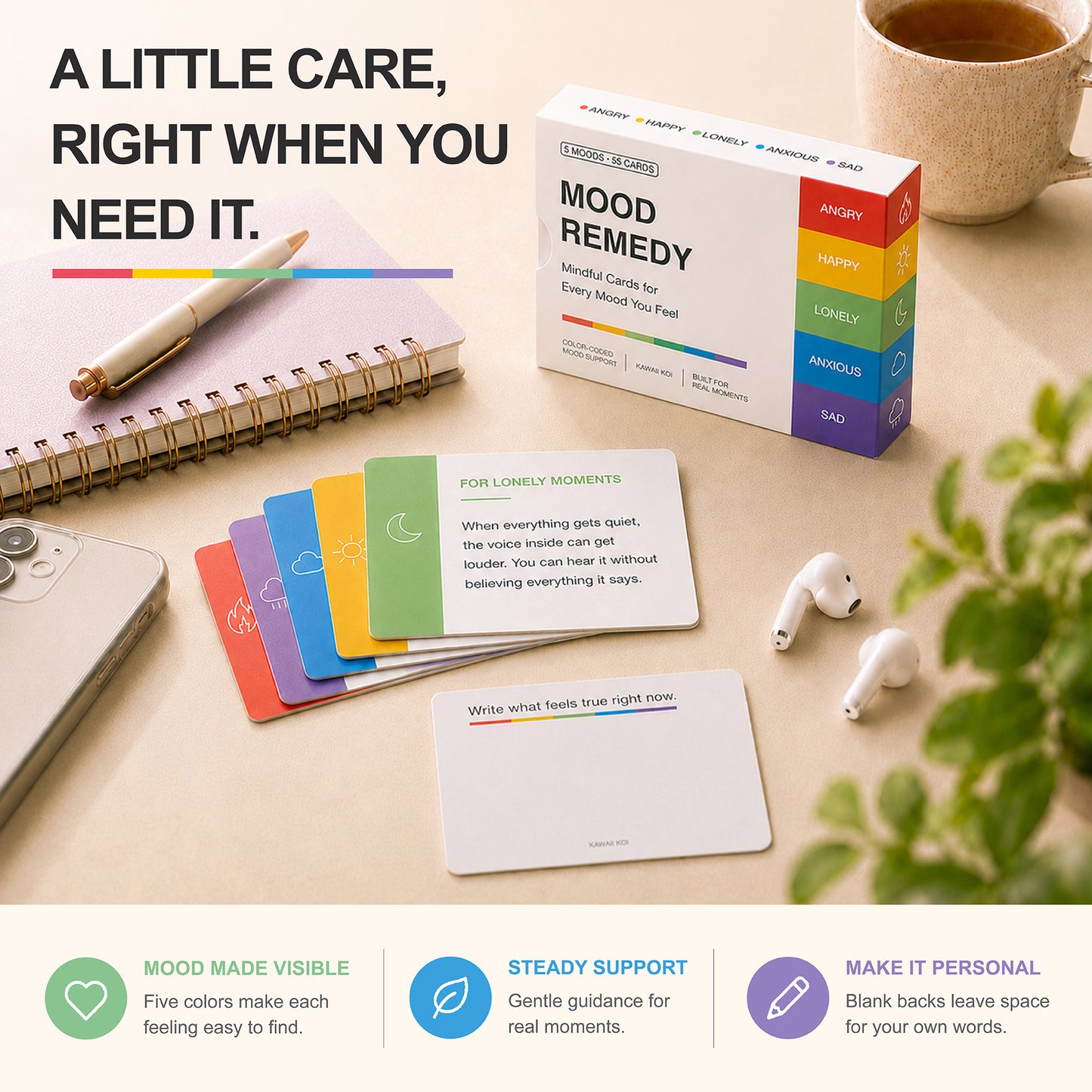 MOOD REMEDY: MINDFUL CARDS FOR EVERY MOOD