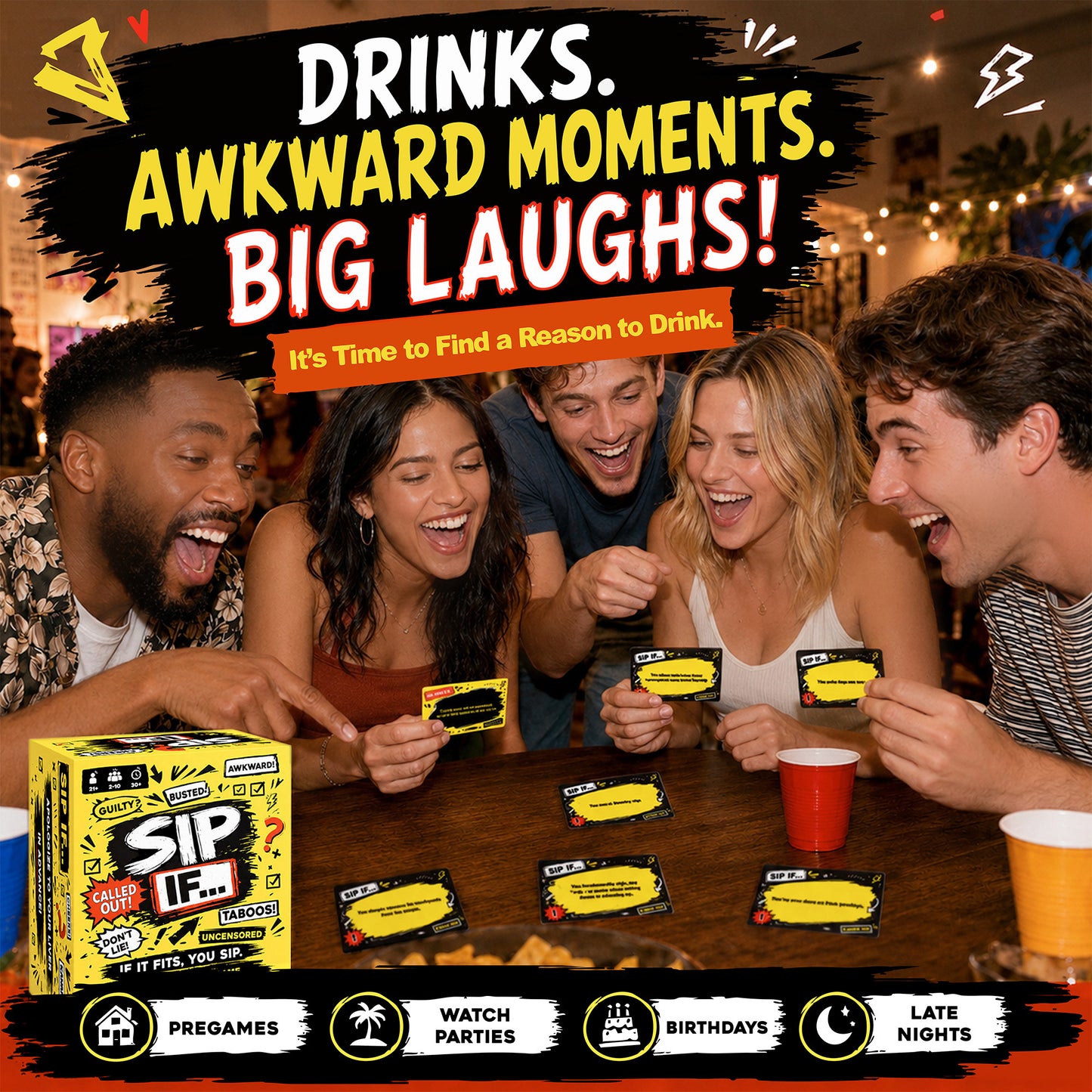 SIP IF...: CHEERS TO THE TERRIBLE TRUTH!