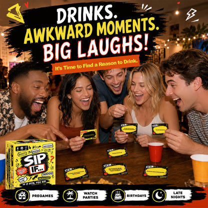 SIP IF...: CHEERS TO THE TERRIBLE TRUTH!
