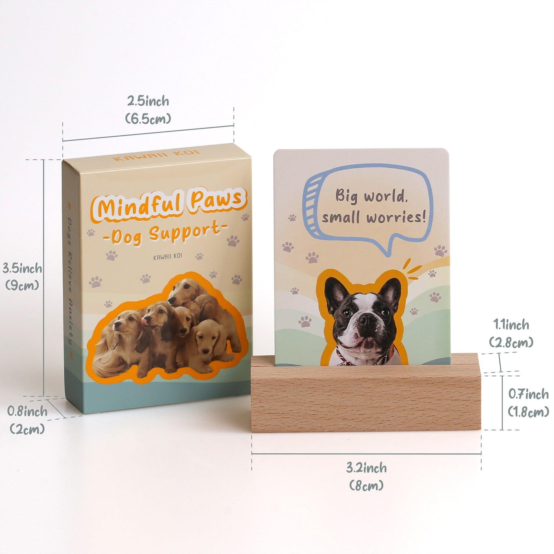 MINDFUL PAWS Size Details