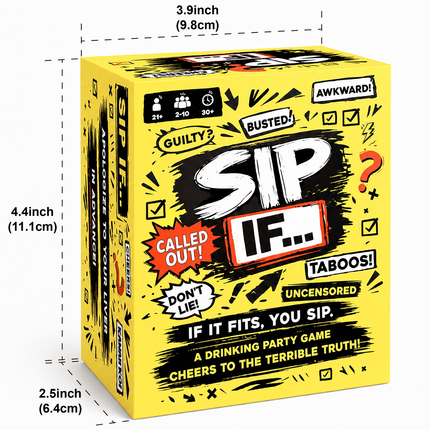 SIP IF...: CHEERS TO THE TERRIBLE TRUTH!