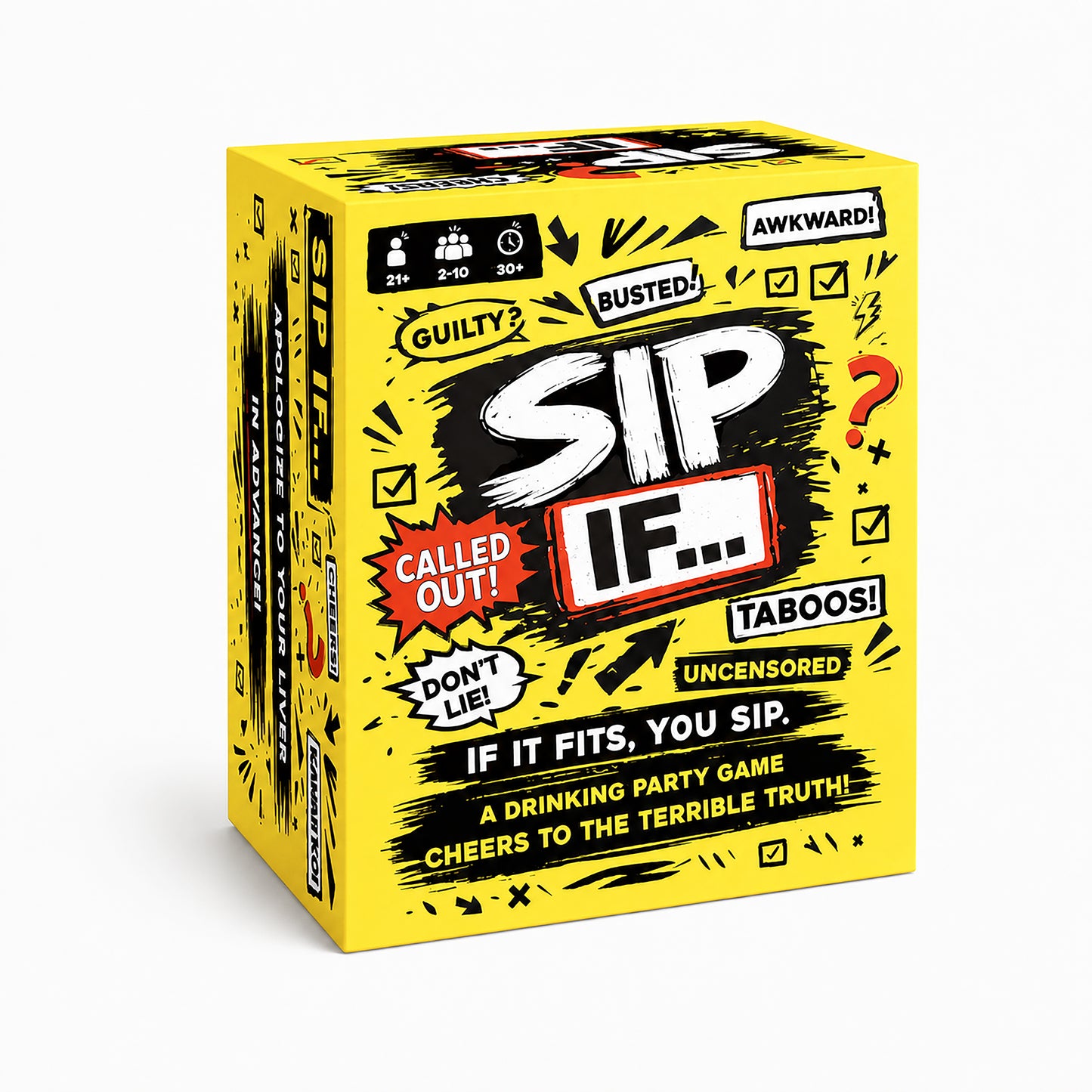 SIP IF...: CHEERS TO THE TERRIBLE TRUTH!