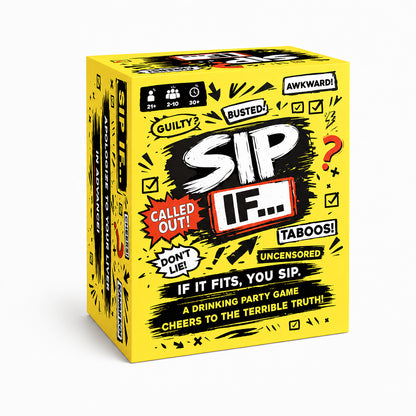 SIP IF...: CHEERS TO THE TERRIBLE TRUTH!